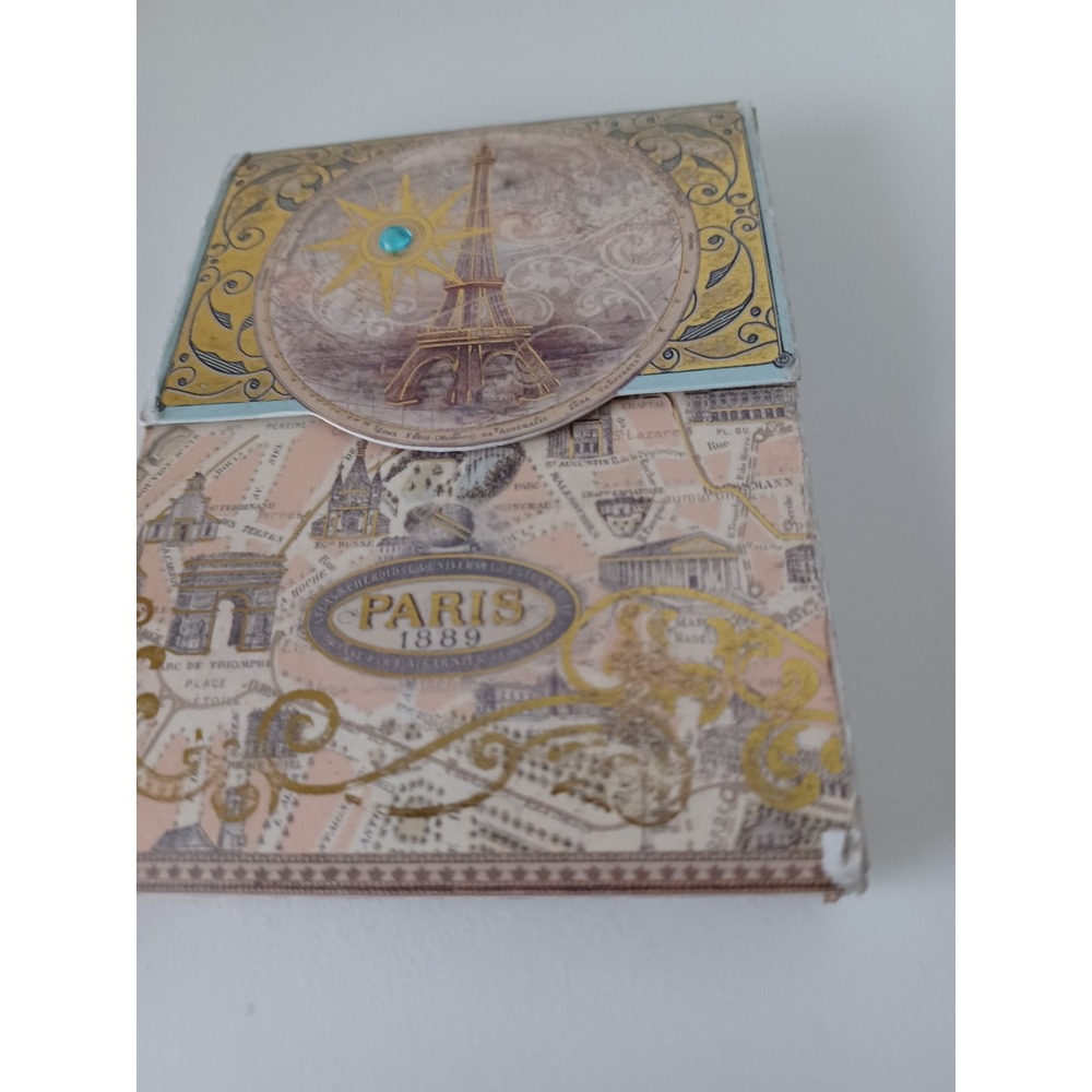 Paris, France Small Note Pad Writing 4" Tall And 3" Wide